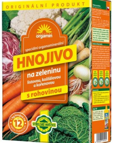 Forestina Organicko - minerální hnojivo pro zeleninu s rohovinou 1kg