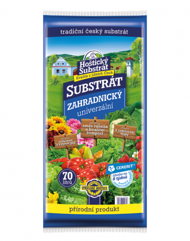 Hoštický substrát zahradnický 70l