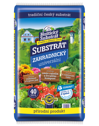 Hoštický substrát zahradnický 40l