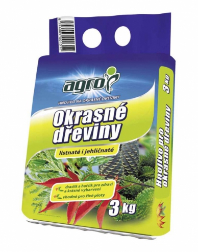 AGRO Hnojivo pro okrasné dřeviny 3kg