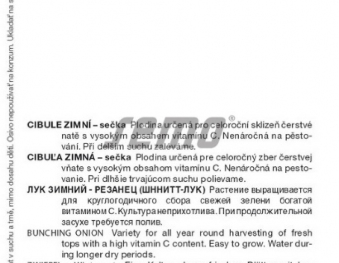 Semo Zimní cibule ´Snow Queen F1´