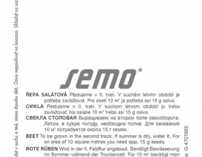 Červená řepa Monorubra