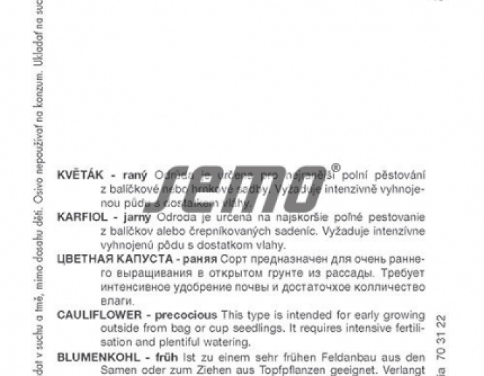 Semo Květák ´Bora´