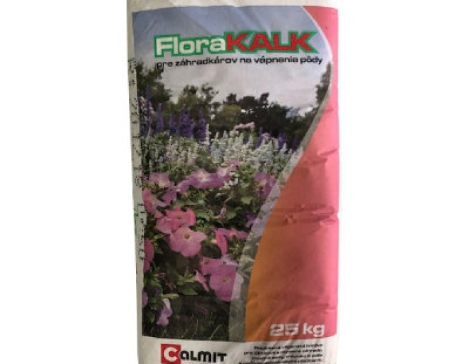 Flora Kalk jemně mletý vápenec 25 kg