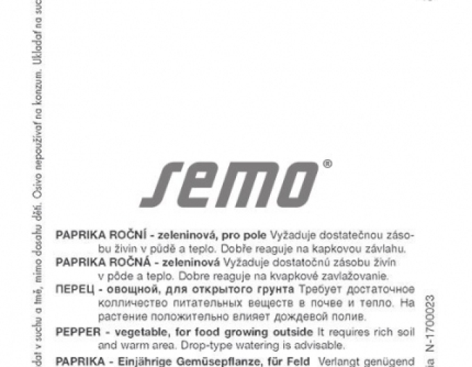 Paprika roční ´Granova´