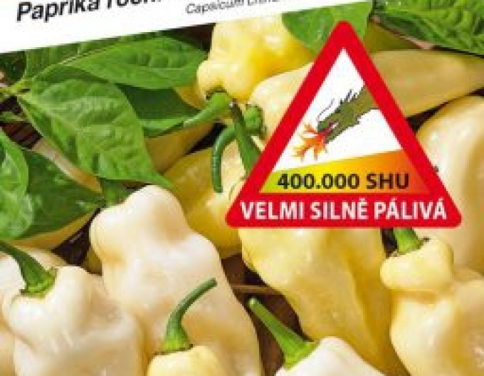 Semo Paprika roční Habanero White