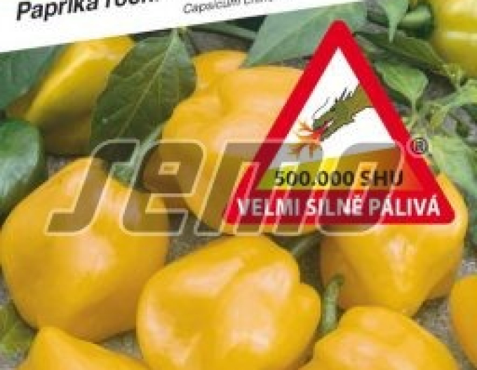 Osivo Roční papriky Habanero Lemon