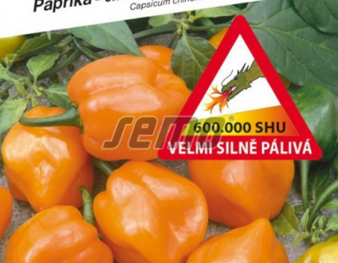 Semo Paprika roční Habanero Orange