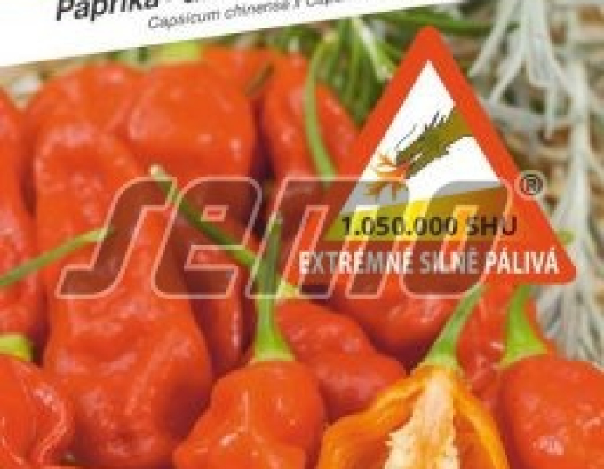 Semo Paprika roční ´Bhut Jolokia Red´