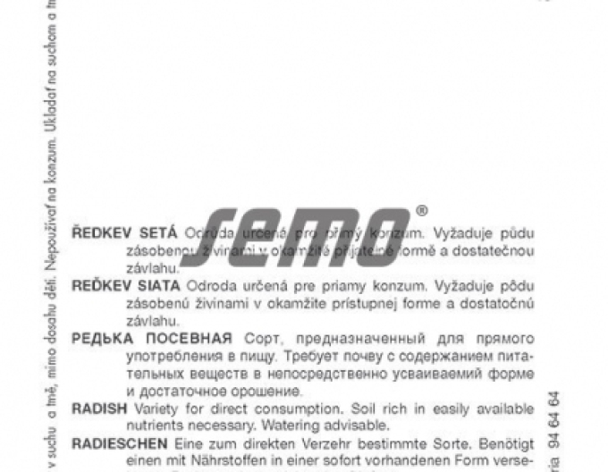 Semo Ředkev setá ´Karmina´