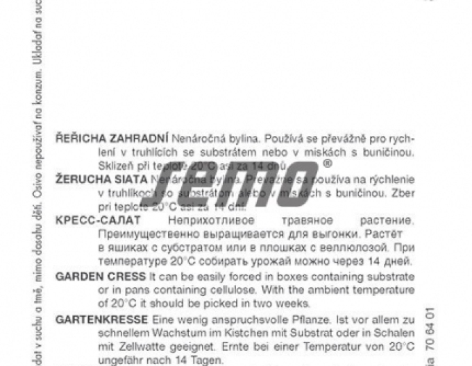 Semo Řeřicha zahradní Dánská