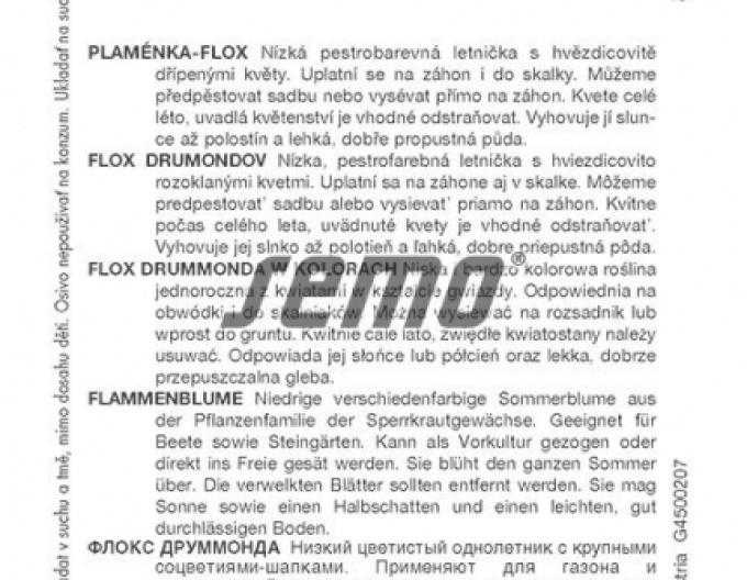 Semo Flox bubínky ´Krása´