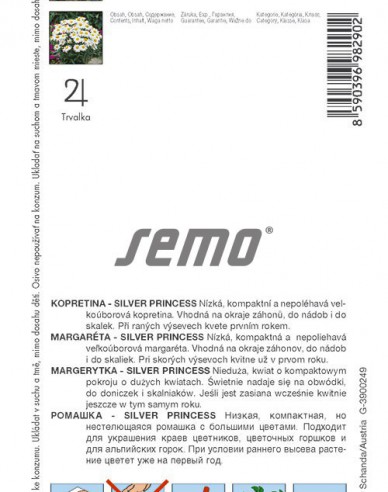 Semo Margaretka ´Silver Princess´