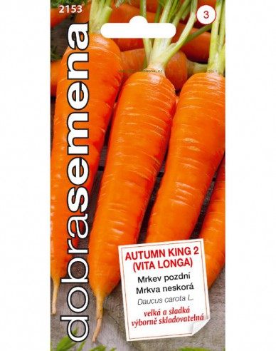Dobrá semena Mrkev Autumn King 2