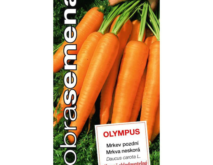 Dobrá semena Mrkev Olympus