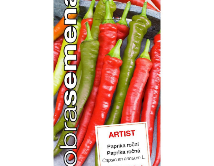 Dobrá semena Paprika roční Artist beraní roh
