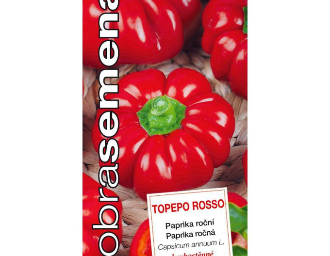 Dobrá semena Paprika roční ´Topepo Rosso´