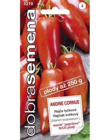 Dobrá semena Rajče tyčkové Andine Cornue