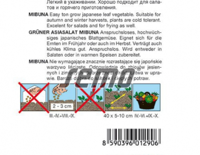 Salát ze semínek ´Mibuna´