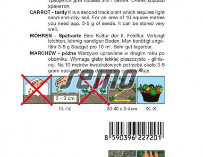 Semo Mrkev obecná ´Koloseum F1´