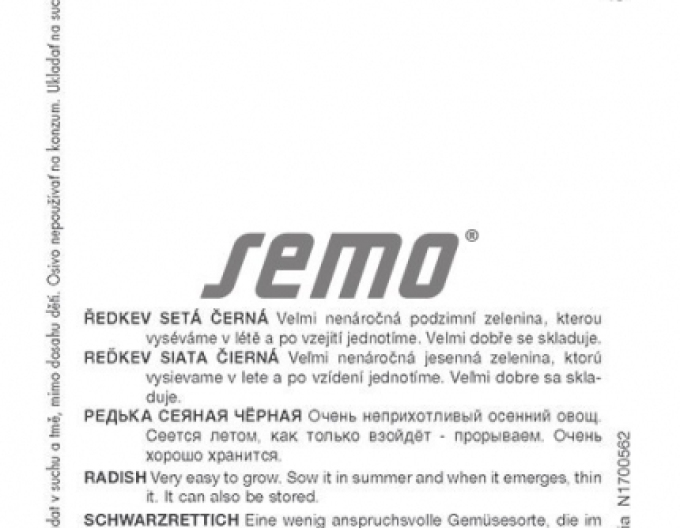 Semo Ředkev setá Panter