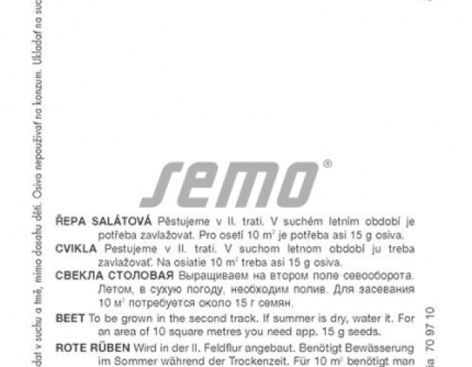 Semo Řepa salátová  ´Betina´