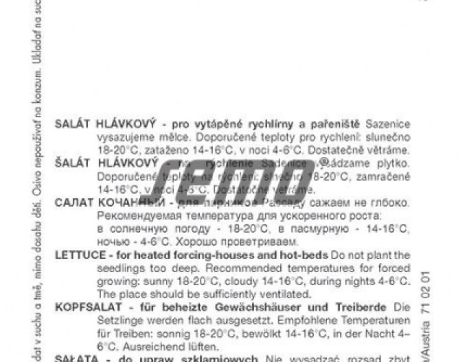 Semo Salát pro urychlení ´Smaragd S´
