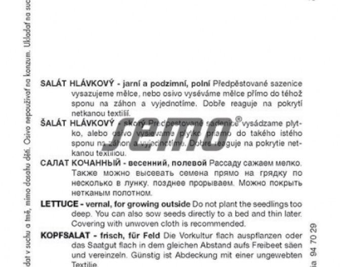 Semo Hlávkový salát ´Deon´