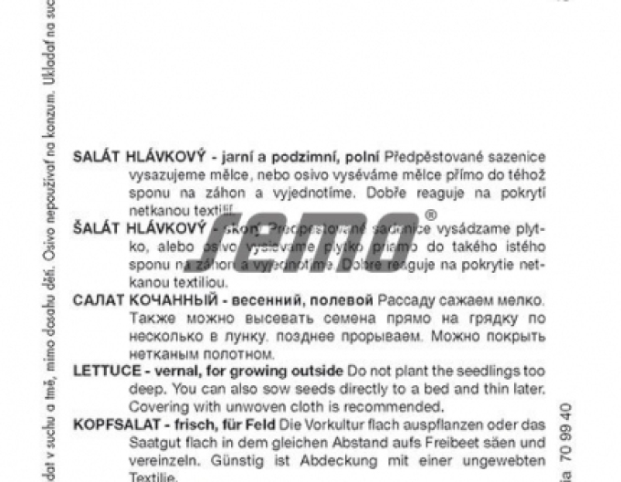 Semo Hlávkový salát ´Maraton´