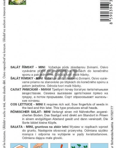 Semo Salát římský ´Little Gem´