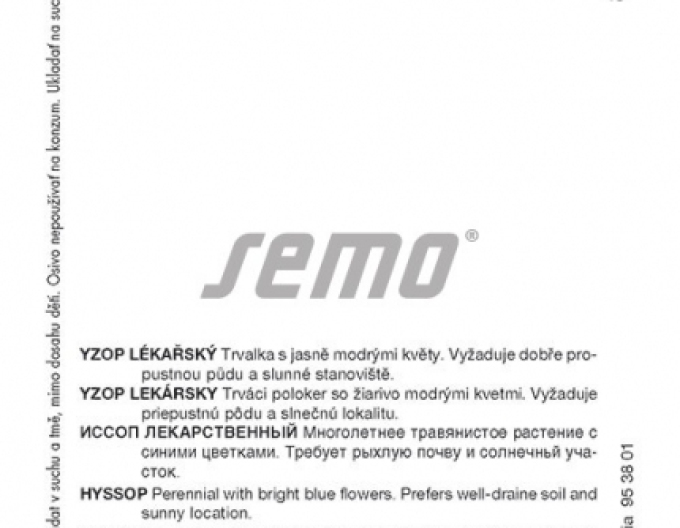 Semo Yzop lékařský