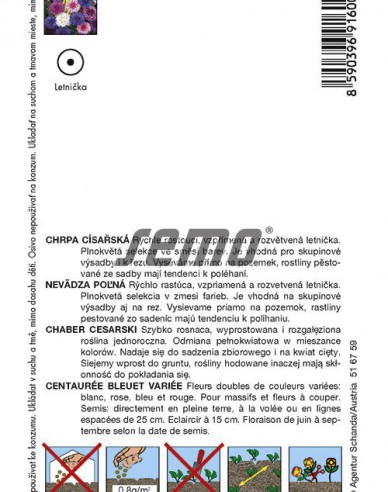 Semo Chrpa cisářska ´Mix´