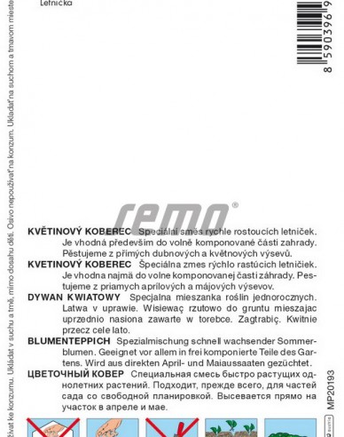 Semo Květinový koberec ´Pastelova Romance´