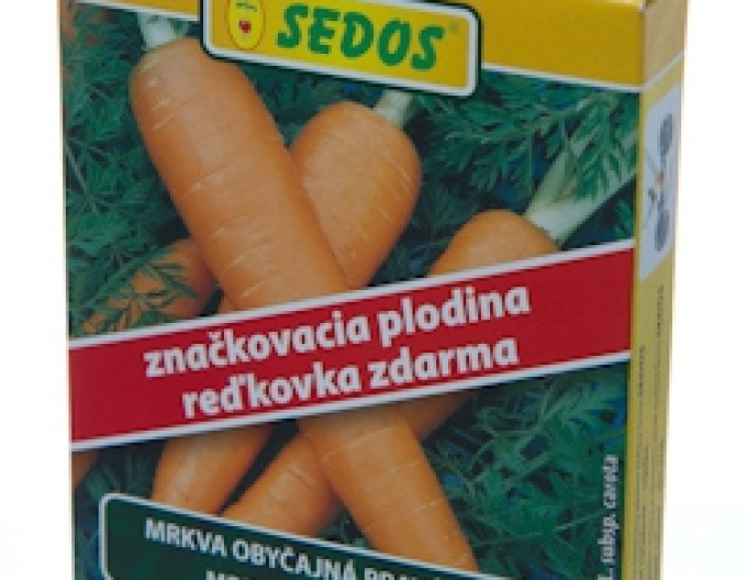 Sedos Mrkev Marion F1´ + Ředkvička ´Stela´ - výsevní pás 5m