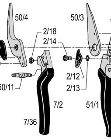 FELCO 7/5B Nýt na ostří