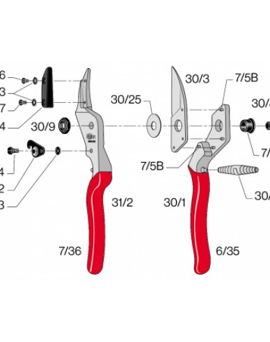 Felco 30/8 středový šroub