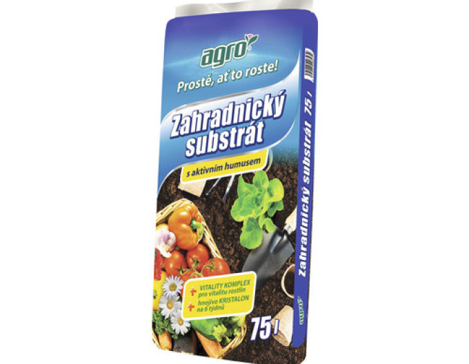 Agro Zahradnický substrát 75l