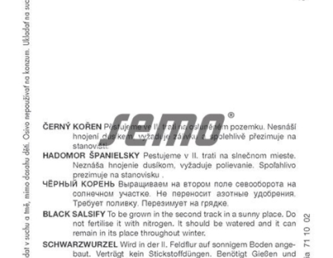Semo Černý kořen ´Libochovický´