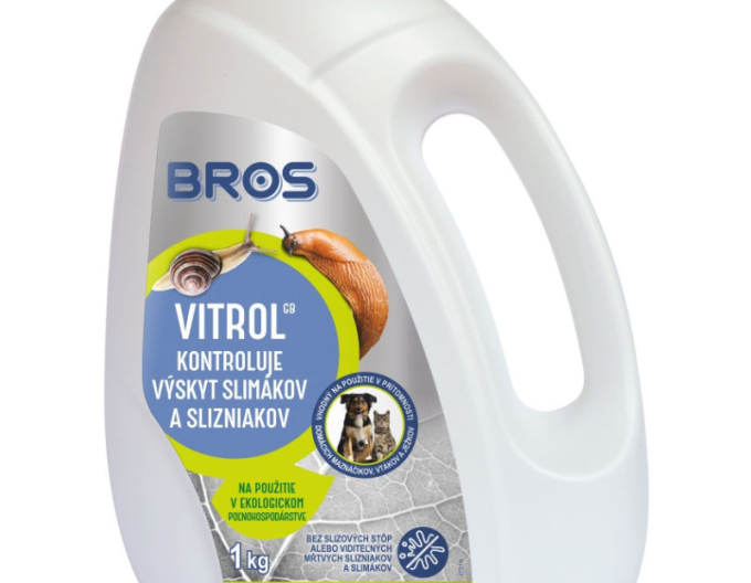Bros Vitrol GB 1kg - přípravek proti slimákům