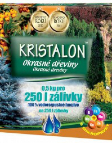 Kristalon - krystalické hnojivo Okrasné dřeviny