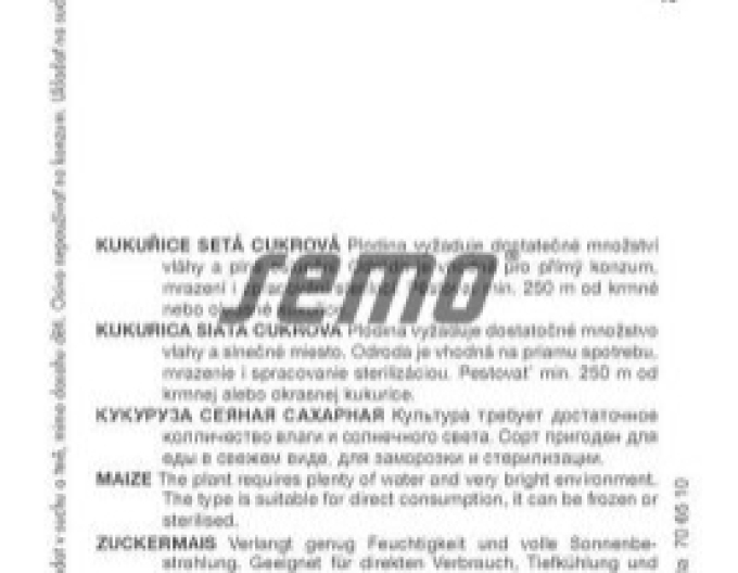 Semo Kukuřice setá cukrová Andrea F1