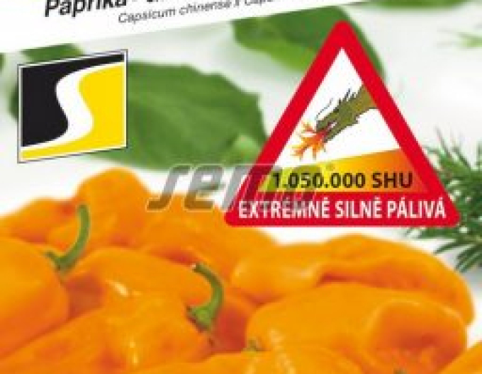 Semo Paprika roční ´Bhut Jolokia Orange´