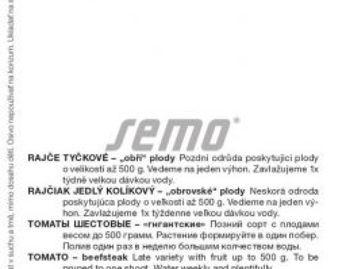 Semo Rajče tyčkové Eduardo F1