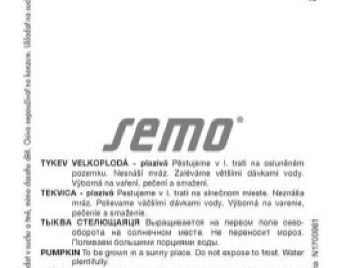 Semo Tykev velkoplodá Hokkaido Orange