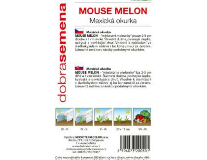 Dobrá semena Mexická okurka ´Mouse Melon´