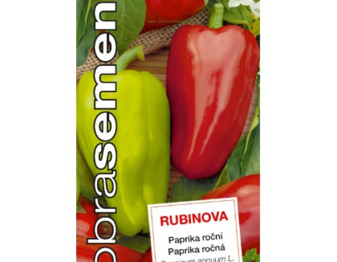 Dobrá semena Paprika roční ´Rubinova´