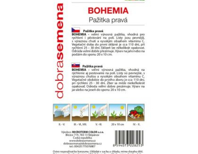 Dobrá semena Pažitka ´Bohemia´