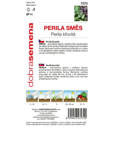 Dobrá semena Perila křovitá