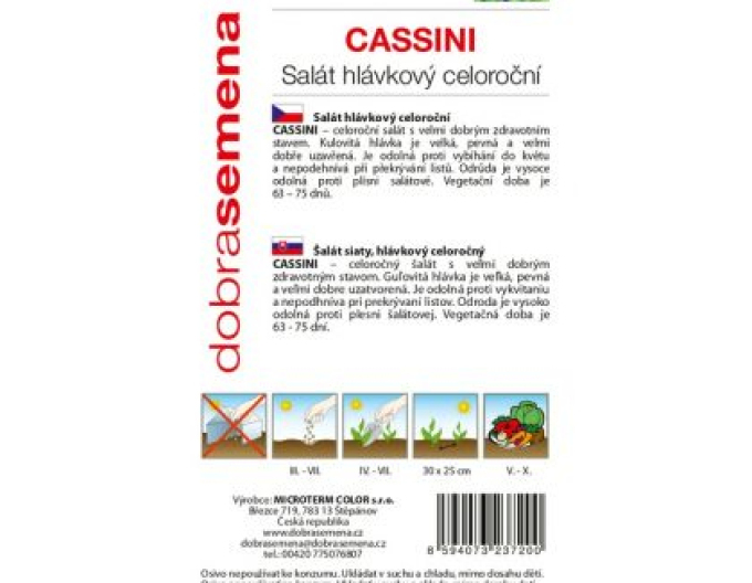 Dobrá semena Salát hlávkový ´Cassini´