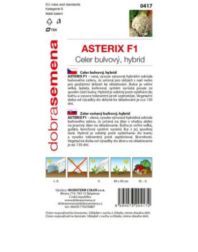 Dobrá semena Celer bulvový ´ Asterix F1´